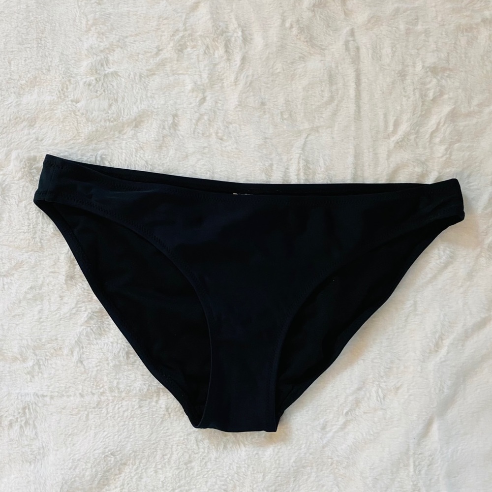 simple black bikini bottom